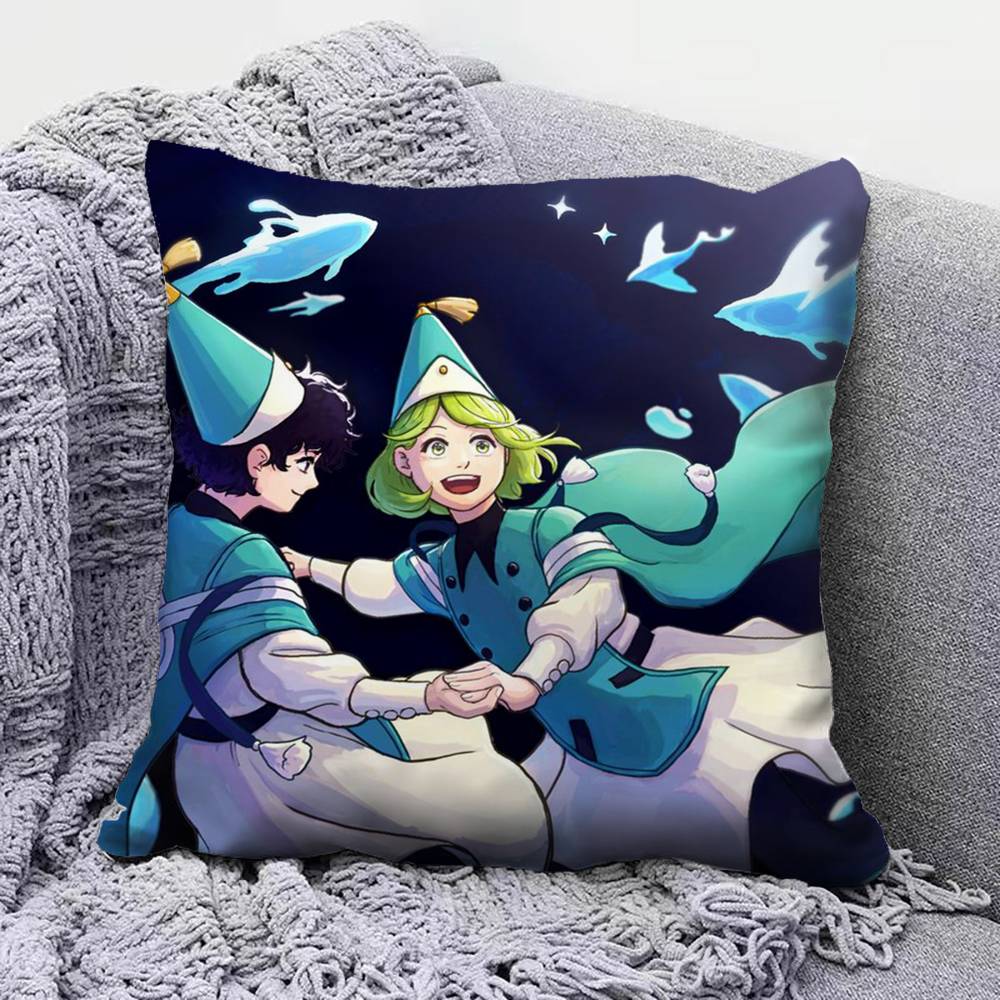 Klobouk čarodějnice Atelier Manga Anime TV Domácí Pohovka Potahy na polštáře a Dekorativní Vlastní Potahy na polštáře