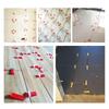 100 stuks Tegel nivelleringssysteem 1/1.5/2/2.5/3mm Keramische Tegels Nivelleringsclips, Muur Vloer Tegel Afstandhouder Wig, Tegel Leveller Gereedschap Tang