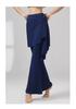 Women's Classical Dance Skirt Pants with Bell Bottoms and Drape Design