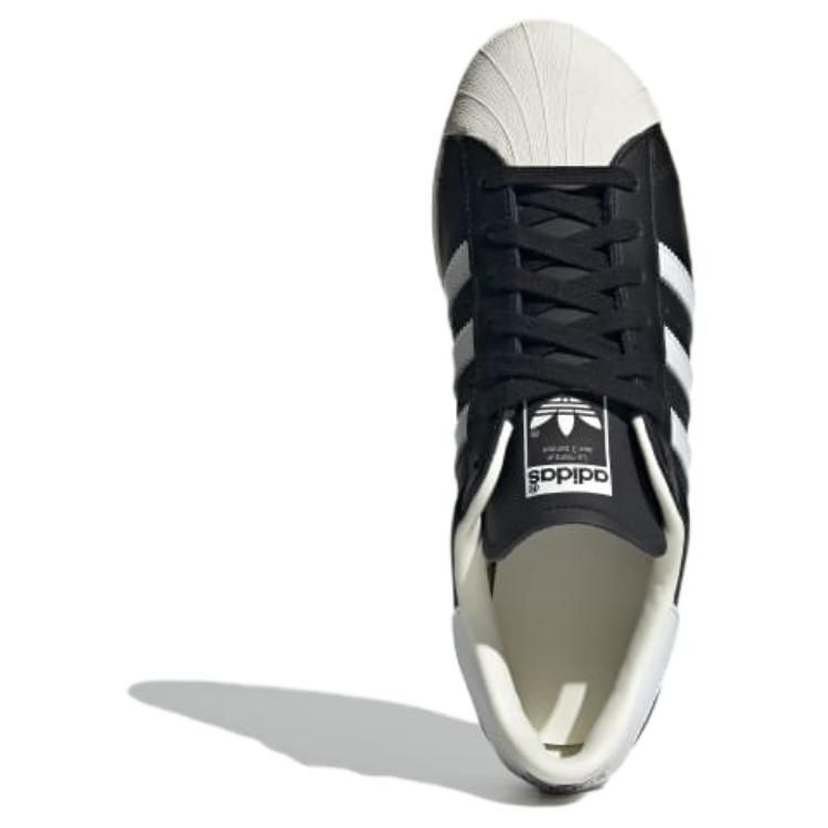 Adidas Originals Superstar 82 Wygodne Proste Niskie Buty Skate Unisex Sneakersy Czarno-Białe ID5960