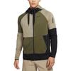 Nike Sweatshirts Men's Green Hooded Moderate Cardigan DQ4788-326