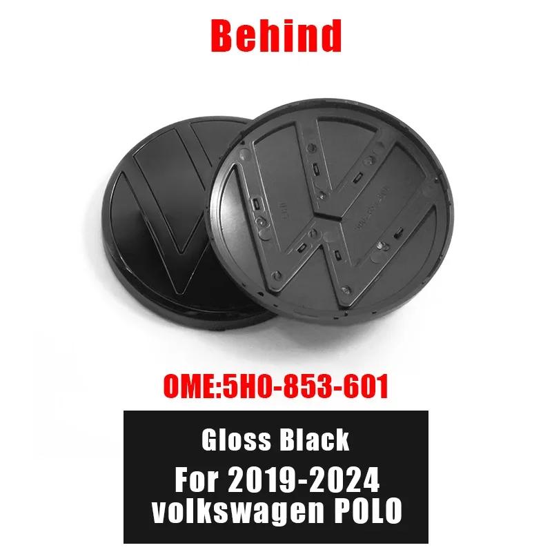 

VW GTI GOLF Valve Stems Caps 2026 Hot Volkswagen VW Interior Stickers 1Pcs 139mm 110mm 5H0 853 601D Car Logo Emblem Hood Front A VW POLO 2019-24