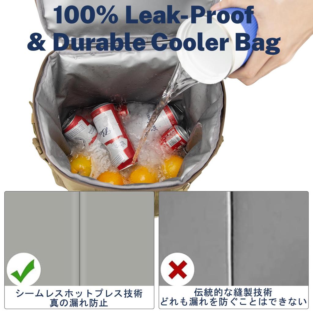 Hp hope 30L plechovky izolovaný batoh velkokapacitní chladicí box izolovaný batoh tepelná izolace rybaření kempování chladicí box chladicí taška termální