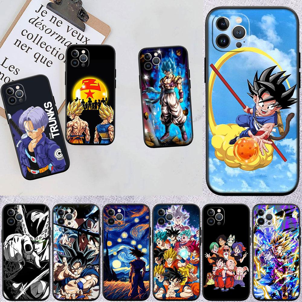LO32 Dragon Ball Soft Shell Phone Case for Samsung Galaxy Note 10 20 S23 S24 S25 Ultra FE Plus Edge Lite A02S A35 A07 A17