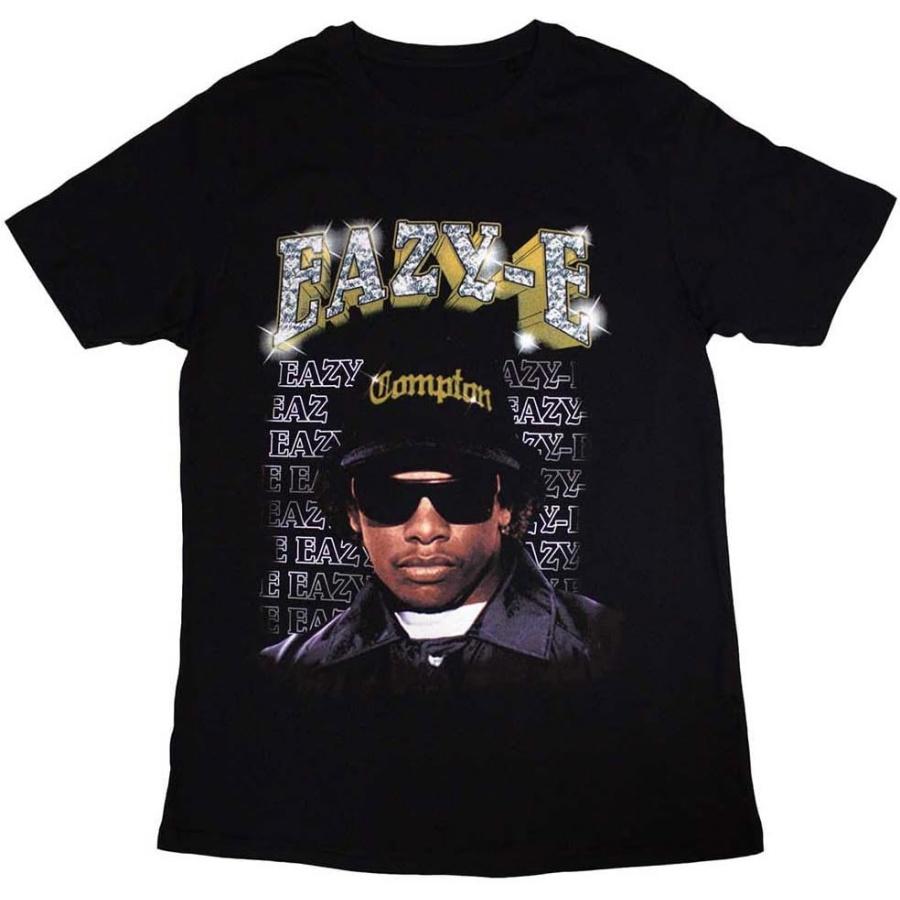 Футболка с логотипом Eazy E Compton черная XXXXXL разноцветный