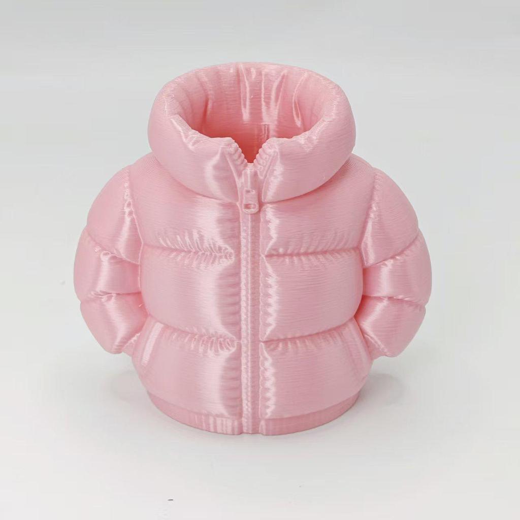 3D Printing Down Jacket Style Pen Holder - Student & Office Desk Organizer