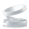 Foldable USB Charging or LED Battery Mirror Night Cabinet White Cosmetic Mirror with 10x Magnifying Mirrors | Bath Mirrors