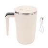 Automatic Stirring Coffee Mug with Digital Temperature Display Magnetic Self Stirrer Mug 400ml 7000rpm 316 Stainless