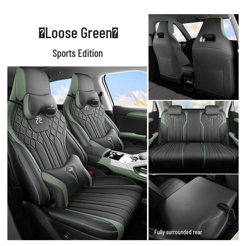 BYD Yuan UP Leather Car Seat Cushion - All-Season Universal Full Surround Cover