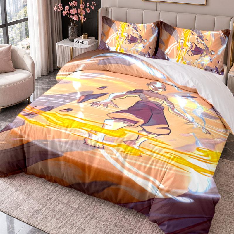 Avatar 3Pcs Bedding Set Duvet Cover With Two Pillowcases For Bedroom Home Decoration