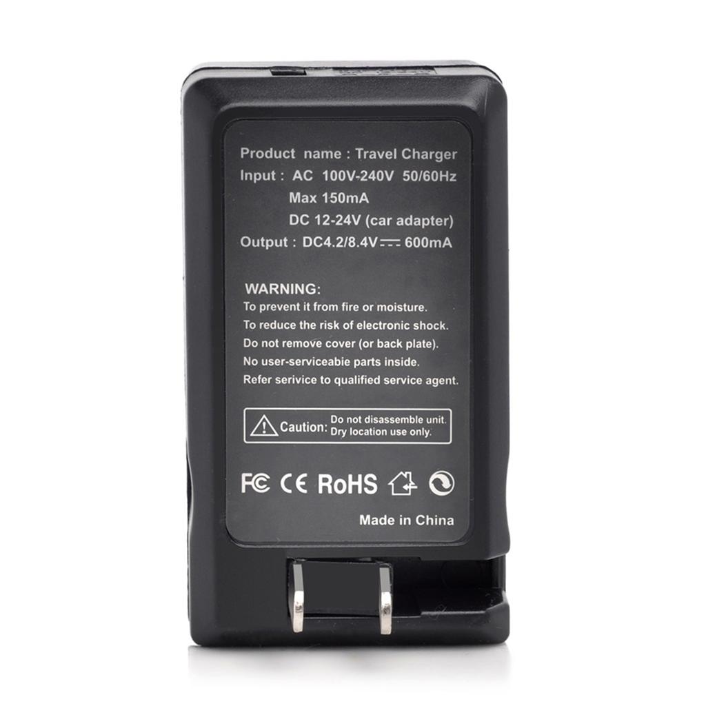 Camera Battery Charger Portable Camcorder Battery Charger for NPW126 HS33 HS30 HS50 X E1 X E2