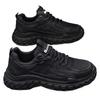 Trendy Men's Shoes Summer New Mesh Breathable Running Sports Shoes Outdoor Basketball Shoes Anti Slip Shock-absorbing Dad Shoes