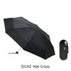 Folding Umbrella X1 KNX Rain Umbrella Manual Opening with Umbrella Case Warranty Navy [Knirps] Men's 5-Year [07N]
