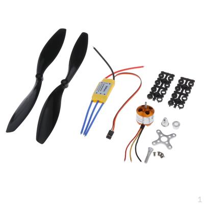 1000KV Motor And 30 Propeller Set Plane Parts DIY