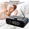 1200mAh Portable DAB FM Radio BT LED Display Digital Radio Battery Operated Radio Rechargeable Clock Radio for Home Outdoor Gift