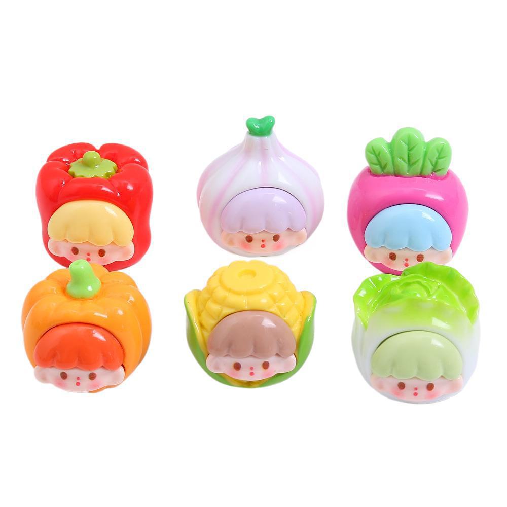 3D Cartoon Vegetable Resin Accessories for DIY Handmade Hairpins