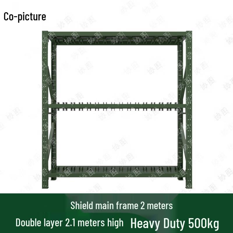 Heavy-Duty Anti-Riot Shield & Steel Fork Storage Rack