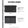 [HODR GEAR] Ditty Bag Self Standing Ultralight 210D Gripstop UHMWPE Storage Pouch Travel Organizer for First Aid Passport Wallet