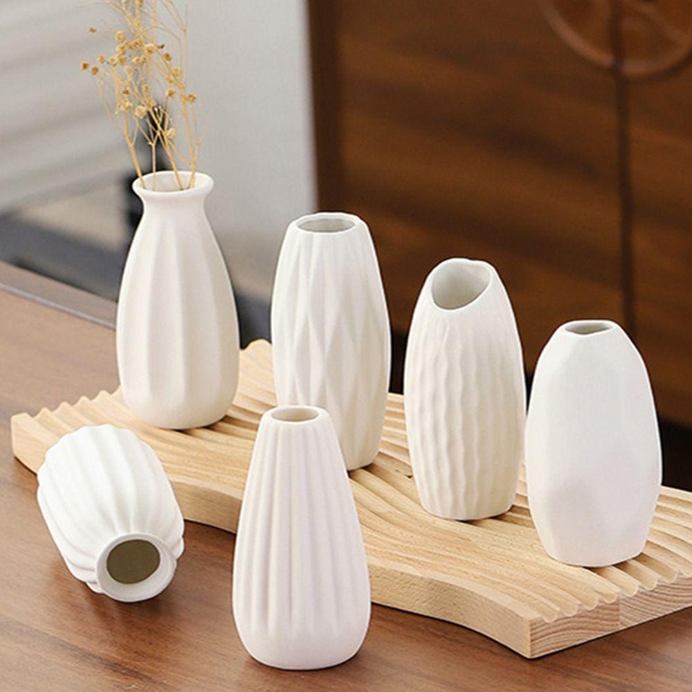 

Керамічна ваза для міні-прикрас. Проста ваза для квітів Нова маленька ваза для домашньої вітальні B