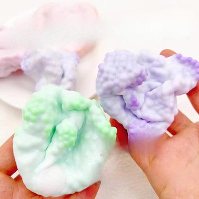 Balle Relaxante Squishy Jouets de Table Plasticité Peau de Glace Super Douce Ultra-fine Collante Balle Faite Main Lumière Squeez Jouets Anti-stress