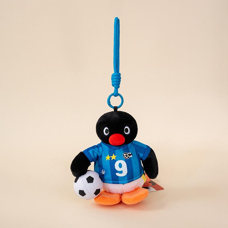10cm INS Hot Pingu Plush Toy Lovely Stuffed Black Penguin Plushies Kawaii Animal Huggable Doll Birthday Gifts Girl Home Decor