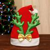 Christmas Santa Claus Hat Warm  Cosplay Party Holiday Costume Props Decoration for Kids Children