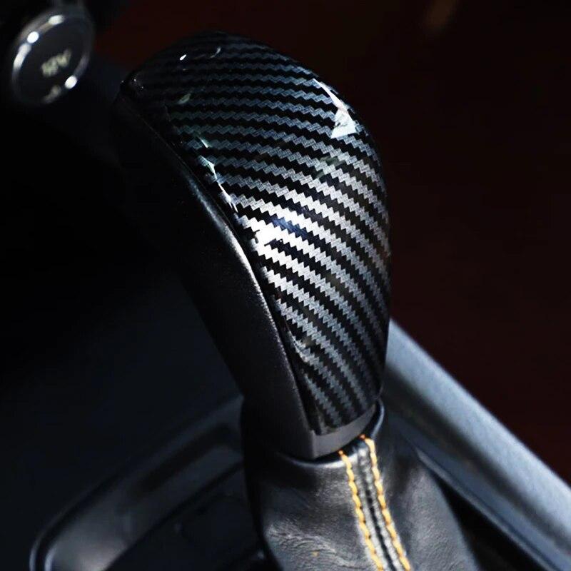 ABS carbon fibre for Ford Ranger Raptor Everest Endeavour 2015 - 2018 + Gear Head Shift Knob Protection Cover Sticker