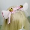 A factory-priced cute olita hairpin plush animal headdress handmade bell cat ear headband