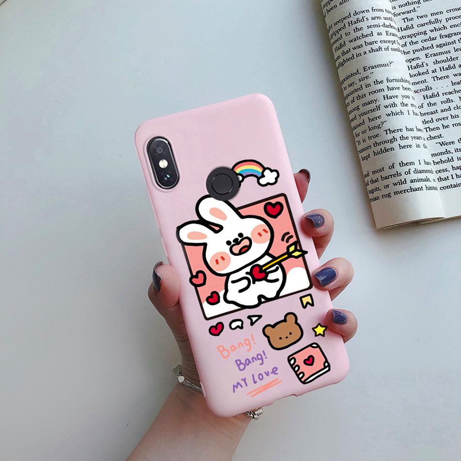 For Funda Xiaomi Redmi Note 5 Case Redmi Note5 Pro Cover Cute Cartoon Cat Silicone Phone Case For Xiaomi Redmi Note 5 5Pro Etui