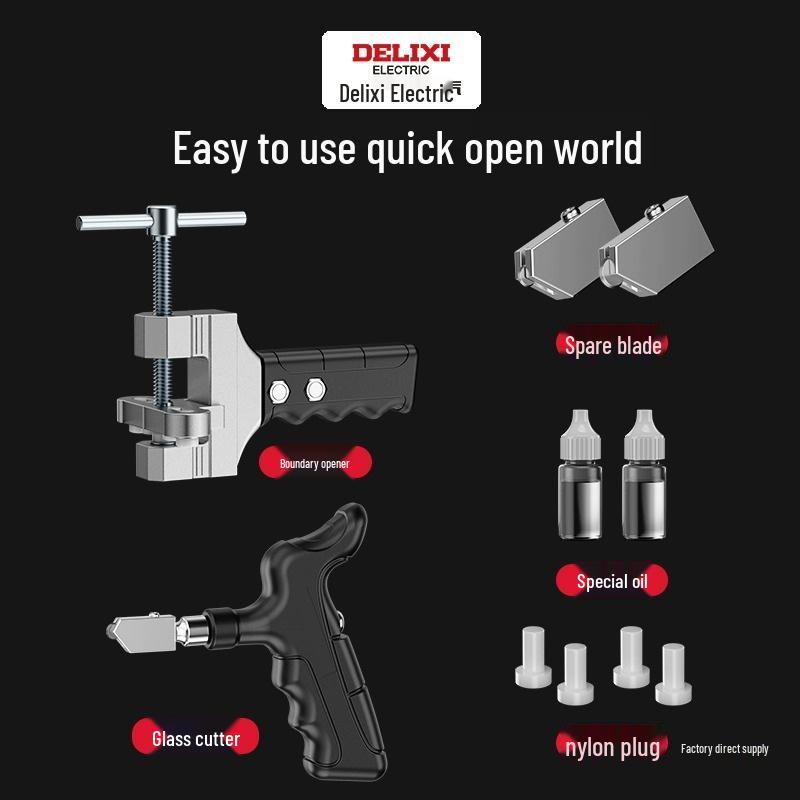 Delixi Handheld Diamond Glass & Tile Cutter Tool