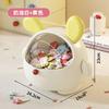 For Labubu Baby Stroller Storage Box Cute Doll Decor Space Module Sleep Cradle Cart Dolls Bed Furniture Accessories For Playsets