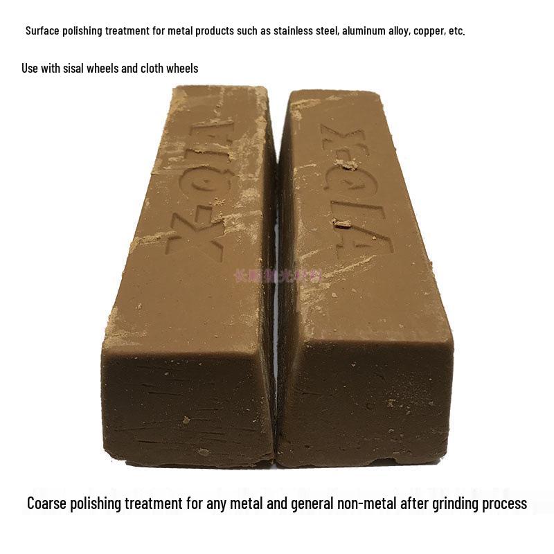 Yellow Coarse Wax: Stainless Steel Polishing & Grinding Paste - Free Shipping