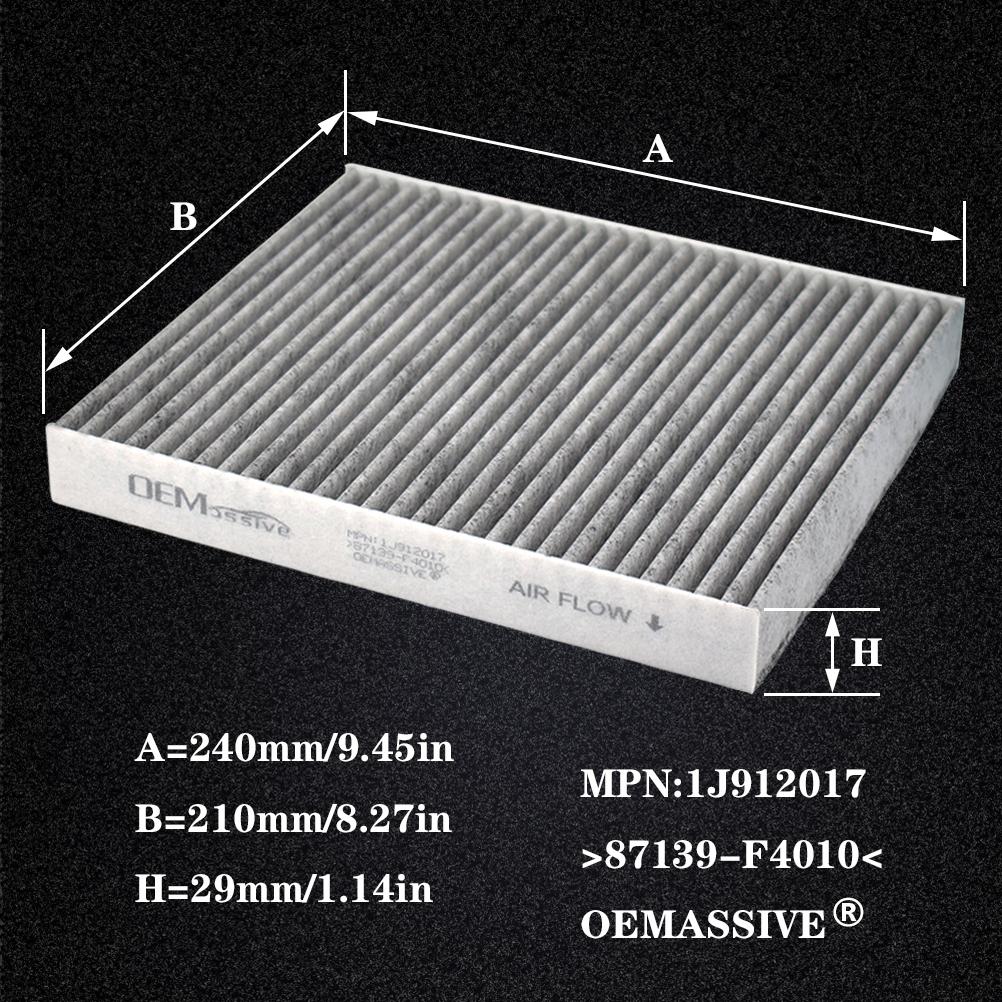 Car Accessories Pollen Cabin Air Conditioning Filter 87139-F4010 For Kia Sorento Prime 3 UM Toyota C-HR CHR 2016 2017 2018 2019