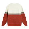 Li Ning Sports Lifestyle Series Round Neck Letter Logo Knit Sweater Men sweater AMBV387-1