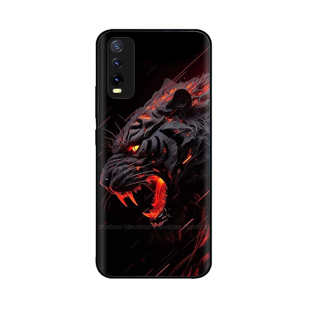 Pro Vivo Y20 Y20i Y20a Y20s Vivo Y11s Y12s Pouzdro na telefon Roztomilý Chránič fotoaparátu Zadní kryt Pro Vivo Y20 2021 V2027 Silikonové Fundas