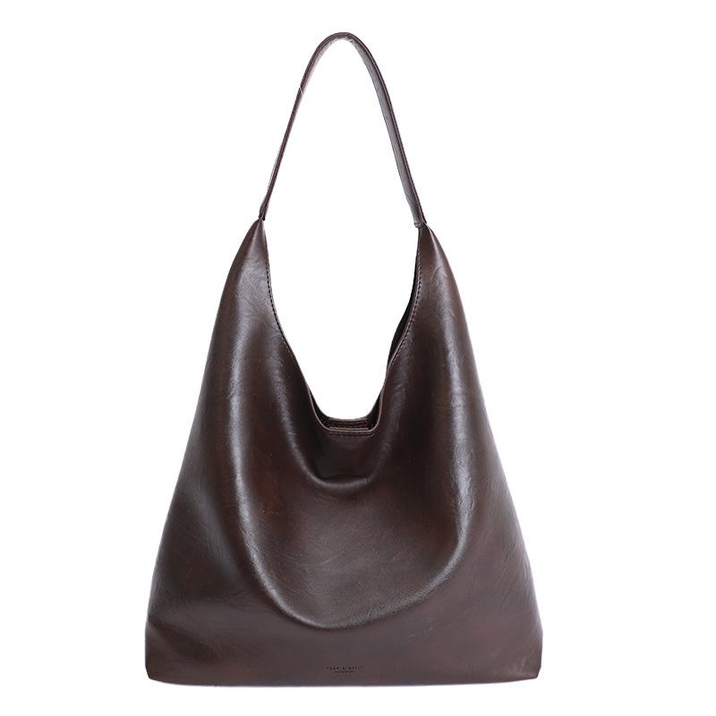 Large-capacity Winter Commuting Single-shoulder Bag, Relaxed Tote Bag