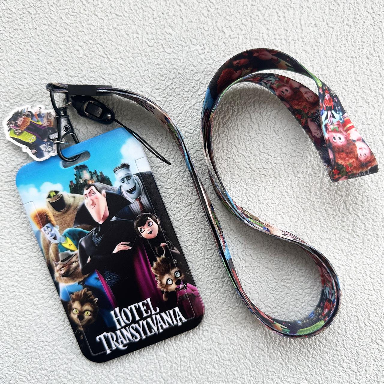 Cross-border Elf Card Holder & Phone Lanyard - Cartoon Design for Students & Professionals