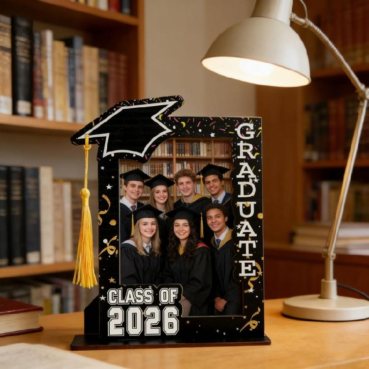 Cornice per Foto di Laurea Classe del 2026 Cornice per Foto con Nappe Regalo per Festa di Laurea Ricordi Decorazioni per la Laurea