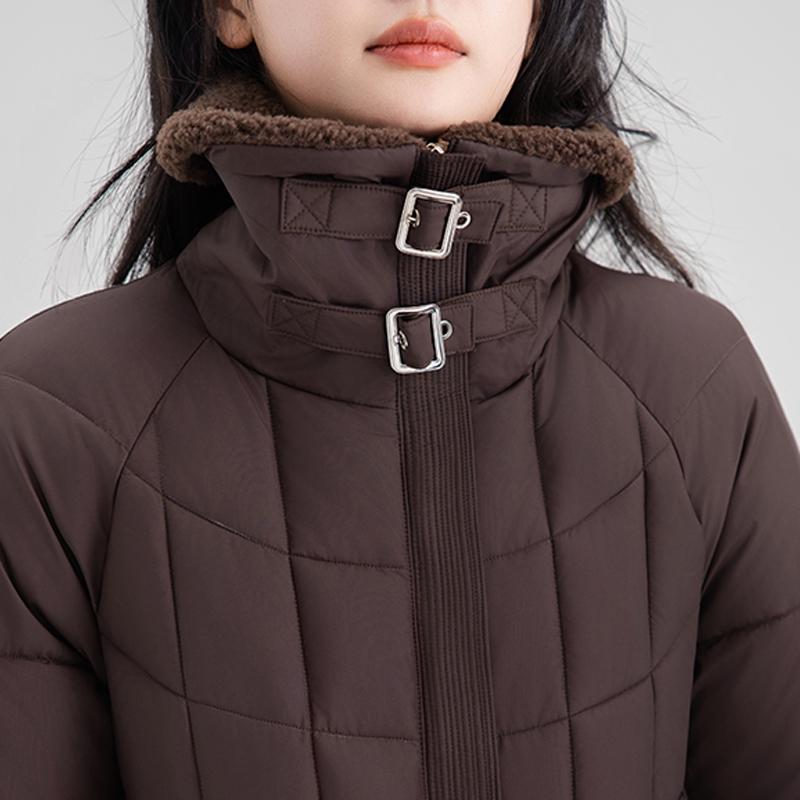 Fashion Woman Long Parkas Winter Coat Plus Size Loose Thick Warm Outerwears Elegant Women's Jackets