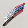 4pcs Aluminium Logo LIMITED EDITION Emblem Car Wheel Hub Stickers Tire Rim Decorative Strips Auto Exterior Universal Accessories
