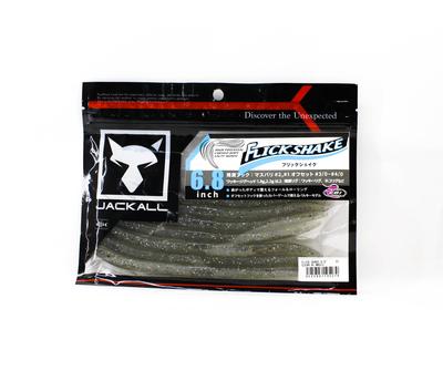 Jackall Weicher Köder Flick Shake 6,8 Zoll Clear HL Magic (5279)