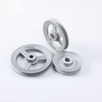 2pcs Outer Diameter:120mm Inner Hole:15mm Industrial Sewing Clutch Motor Belt Pulley Electric Motor Wheel