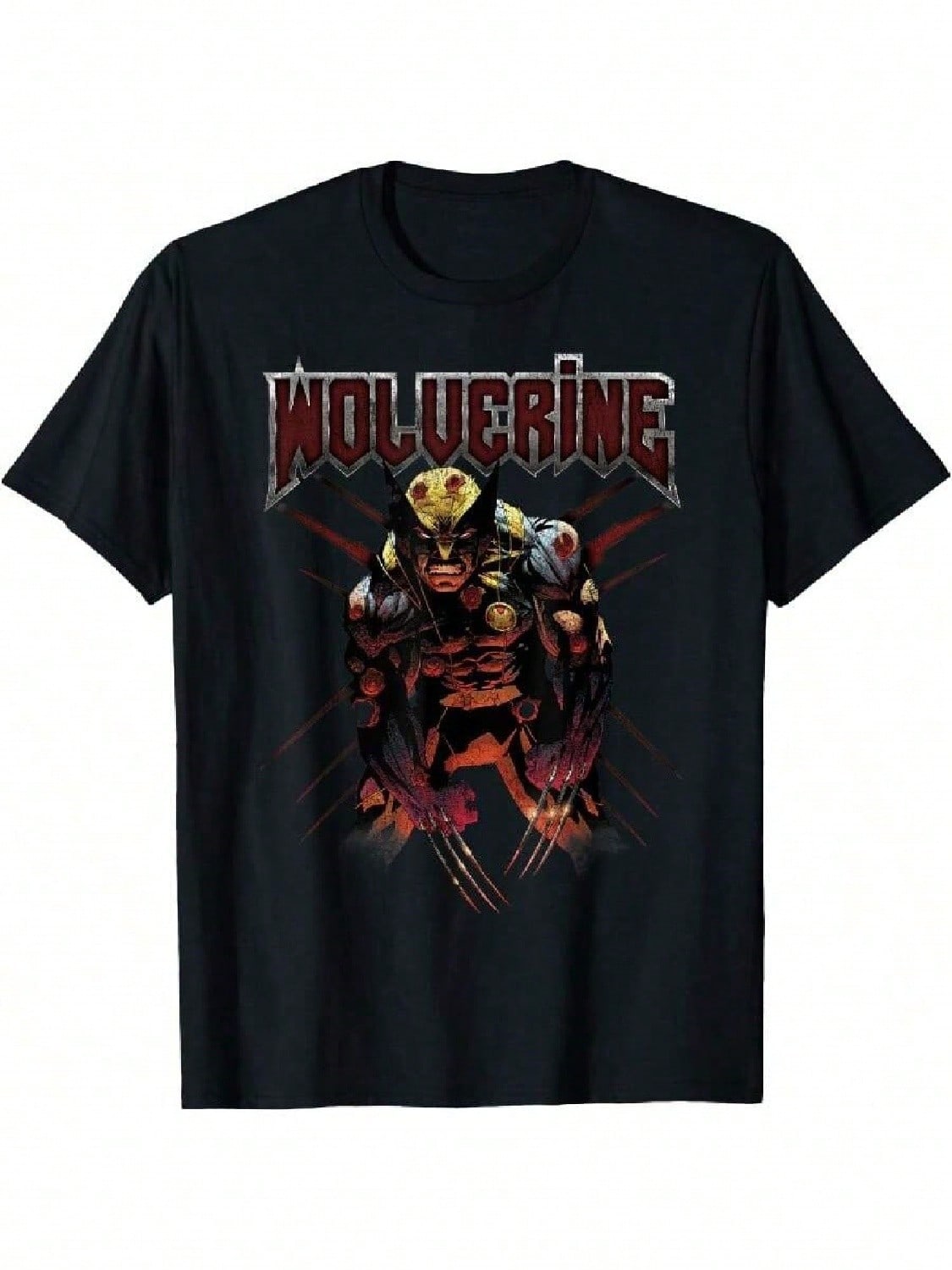 Marvels X-unisexs Wolverine Epic Regenerative Rock Tee T-Shirt T-Shirt S