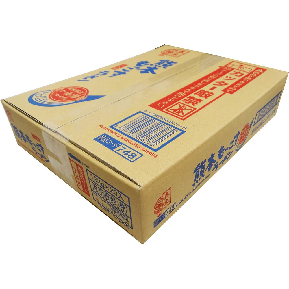 Itsuki Foods Kumamoto Mokkosu Ramen 123g x 20 bags