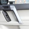 ABS Garniture de poignée de porte intérieure de voiture 4 pièces Compatible pour Toyot@ Land Cruiser Prado FJ150 150 2010 2011 2012 2013 2014 2015 2016 2017 2018 2019 Intérieur de voiture