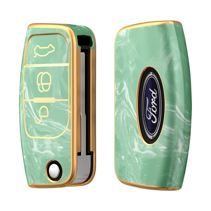 

Guochao TPU Чехол для ключа автомобиля с полной защитой для Ford Focus, Ecosport, Fiesta