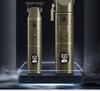 Rechargeable Digital Hair Clipper Set with Engraving, Professional Salon Quality for Home Use
