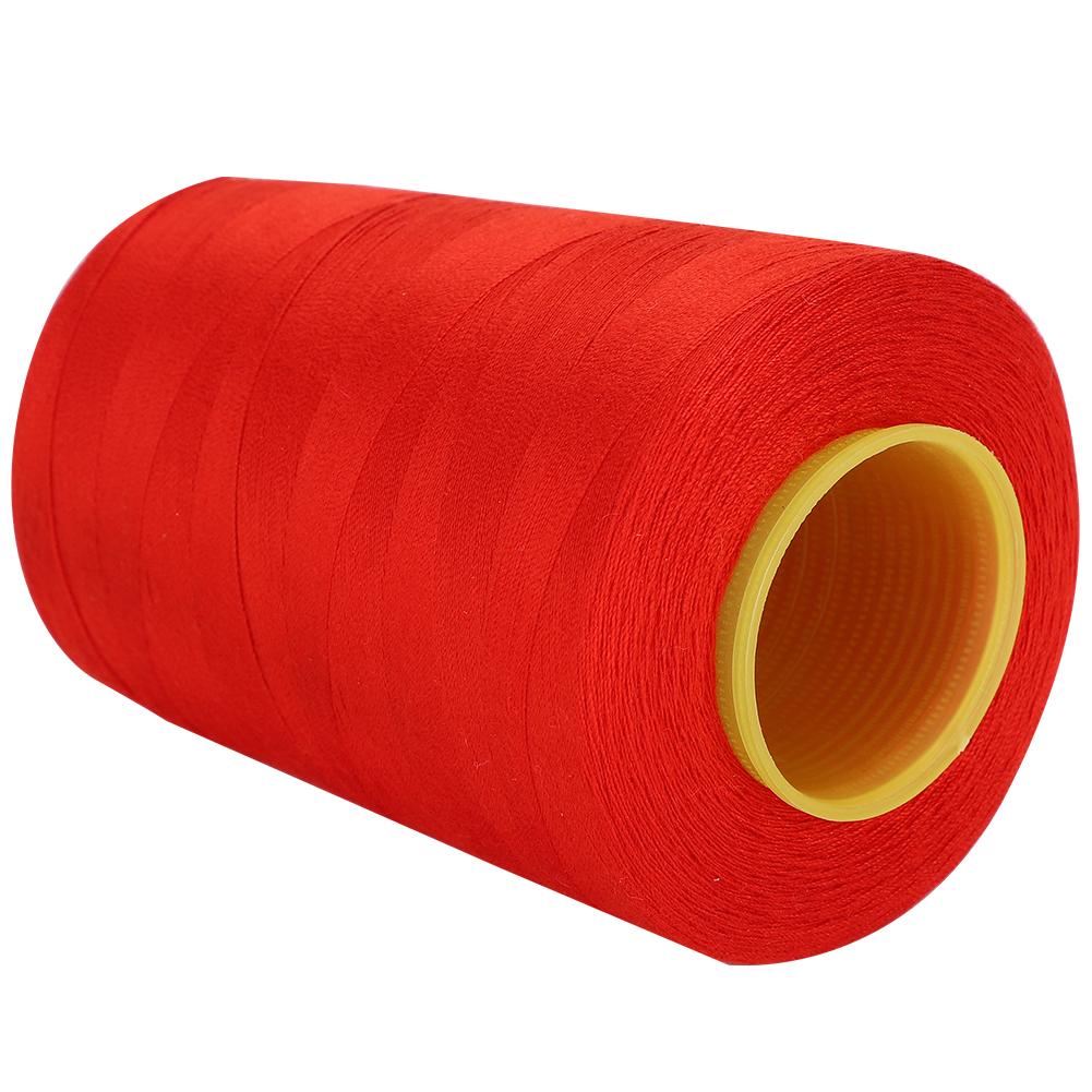 Sewing Machine Thread 8000 Yards High Grade Polyester Household Clothing Accessories(Red )