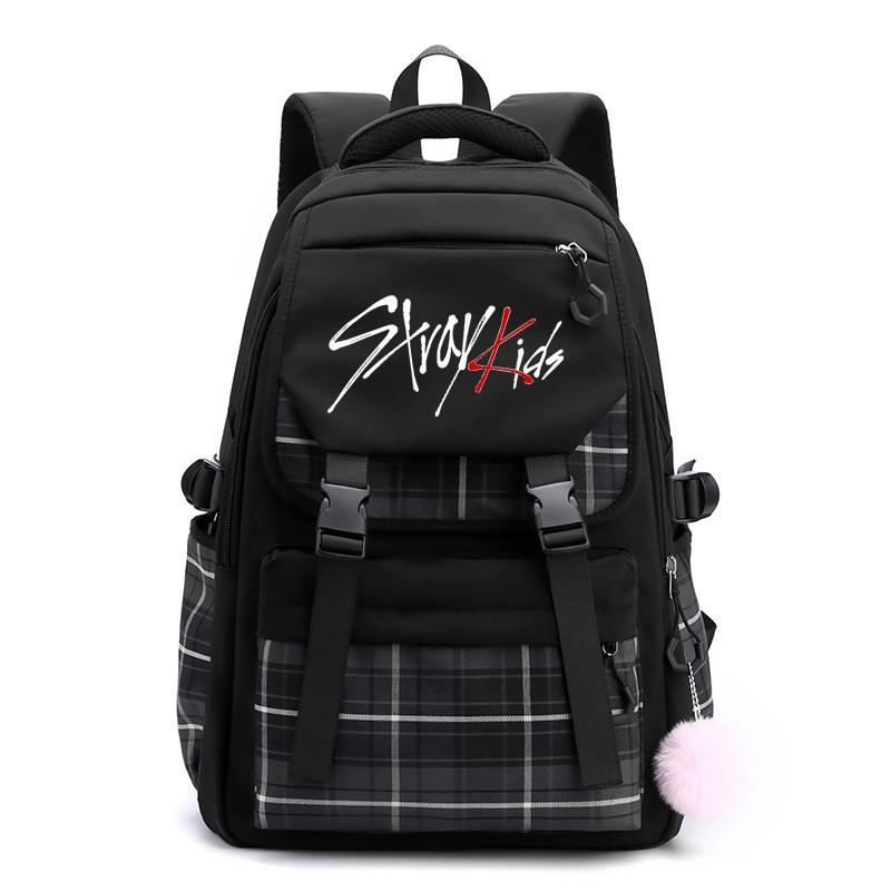 Bērnu Stray Kids Felix apdrukāta mugursoma