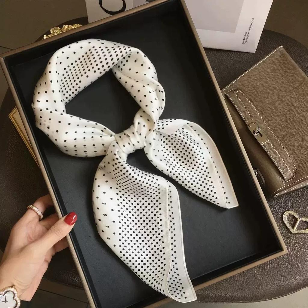 Small square scarf silk scarf women's new spring and autumn shirt suit scarf decorative warm 71 neck scarf scarf